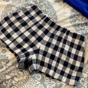 Checkered shorts